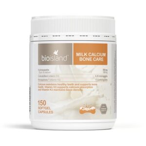 Viên bổ sung Canxi Bio Island Milk Calcium Bone Care 150 viên của Úc